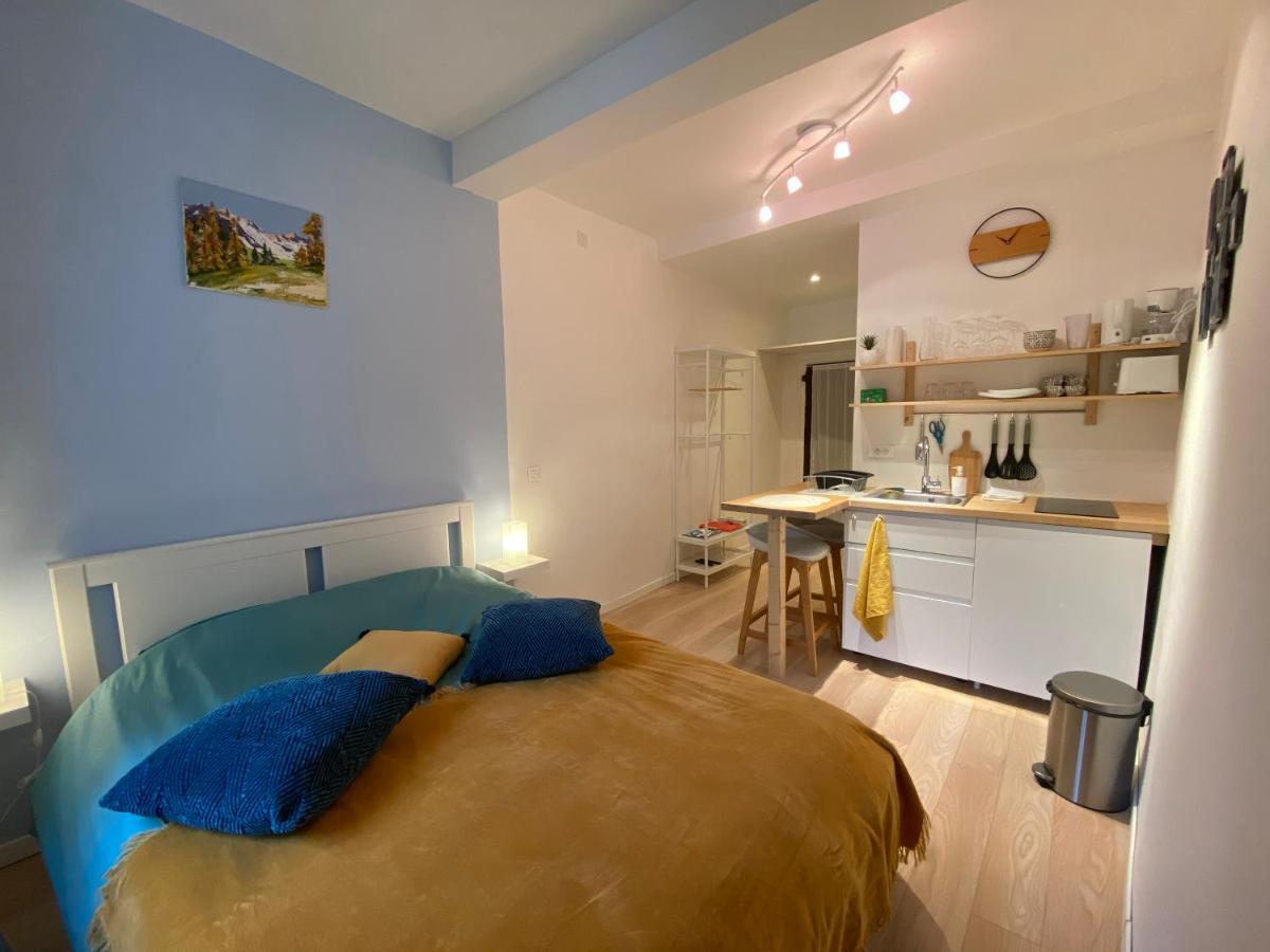 Studio Tres Agreable Proche De Auron Saint-Étienne-de-Tinée Exterior foto