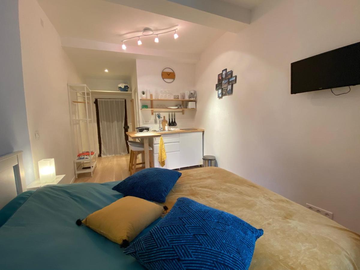 Studio Tres Agreable Proche De Auron Saint-Étienne-de-Tinée Exterior foto